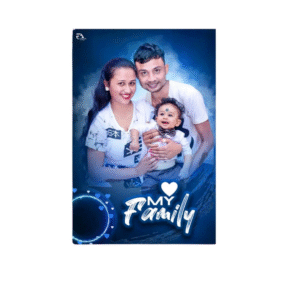 Custom Family Photo Frame – Personalized Print